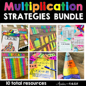 Multiplication Facts Strategies BUNDLE